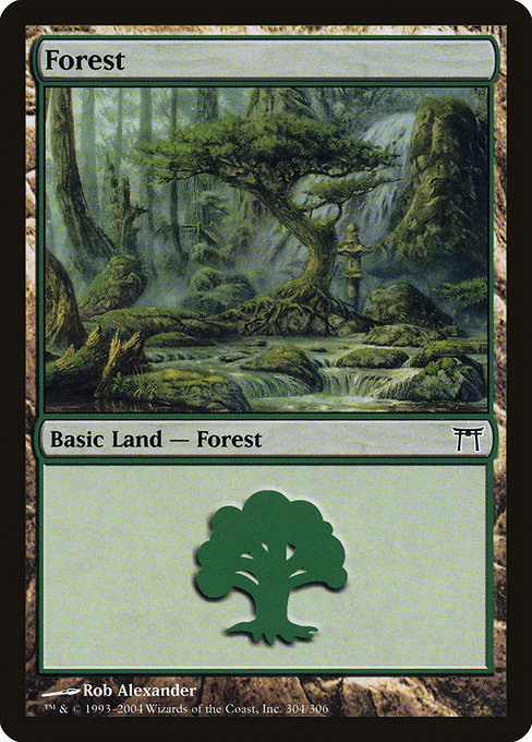 Forest from Champions of Kamigawa