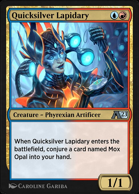Quicksilver Lapidary highlighted card art