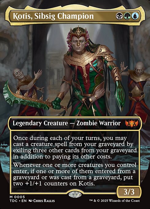 Kotis, Sibsig Champion highlighted card art