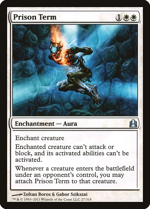 Prison Term from Commander 2011