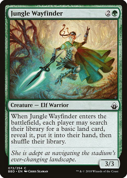 Jungle Wayfinder from Battlebond