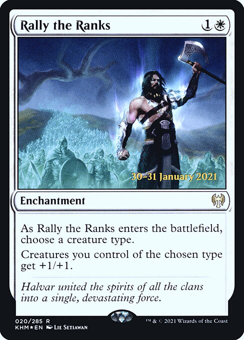 Rally the Ranks from Kaldheim Promos