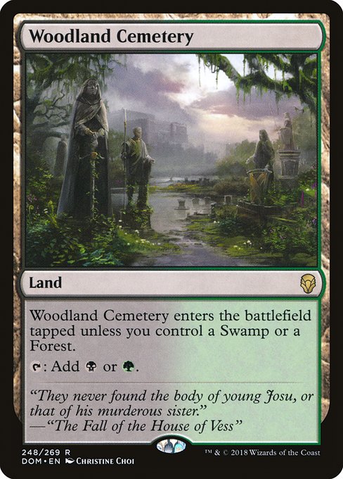 Woodland Cemetery from Dominaria