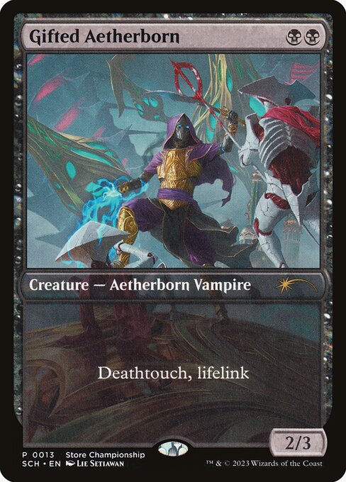 Gifted Aetherborn highlighted card art