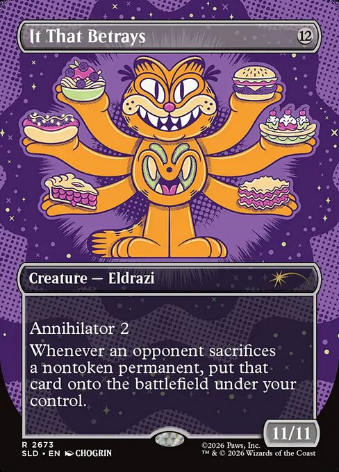 It That Betrays highlighted card art