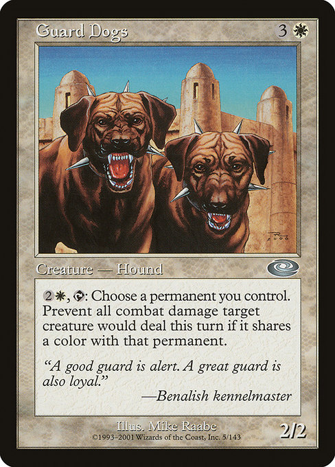 Guard Dogs highlighted card art