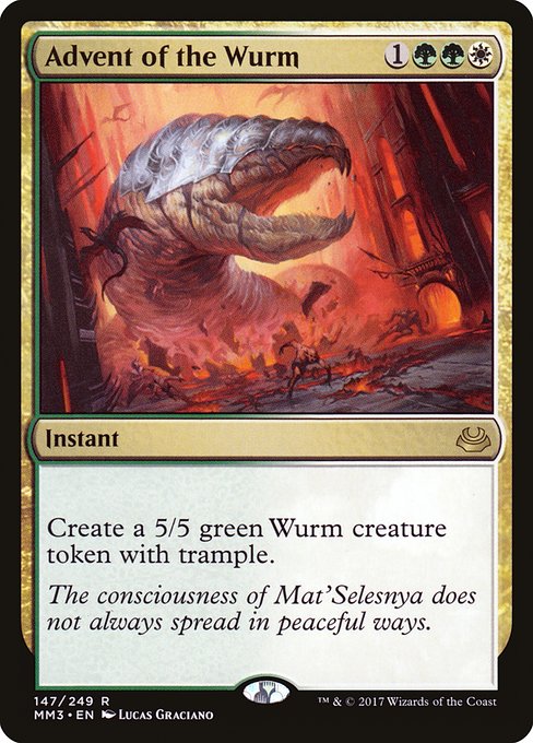 Advent of the Wurm from Modern Masters 2017