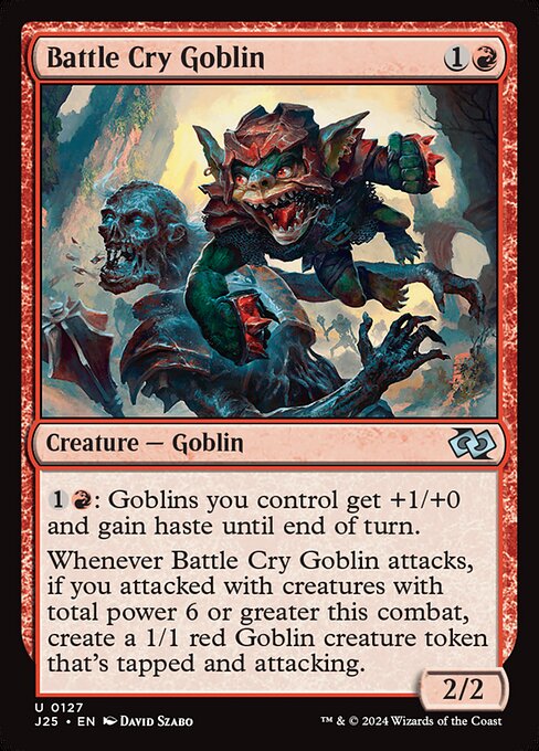 Battle Cry Goblin highlighted card art