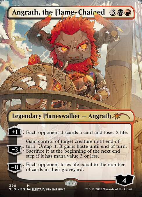Angrath, the Flame-Chained highlighted card art