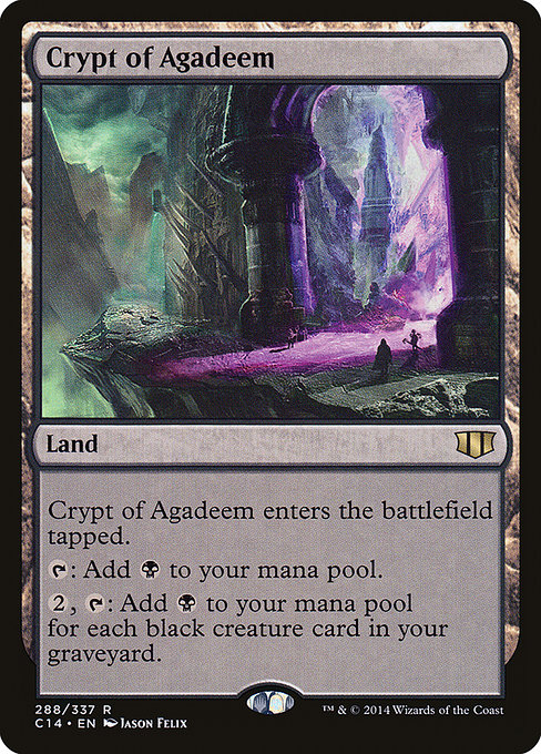 Crypt of Agadeem from Commander 2014
