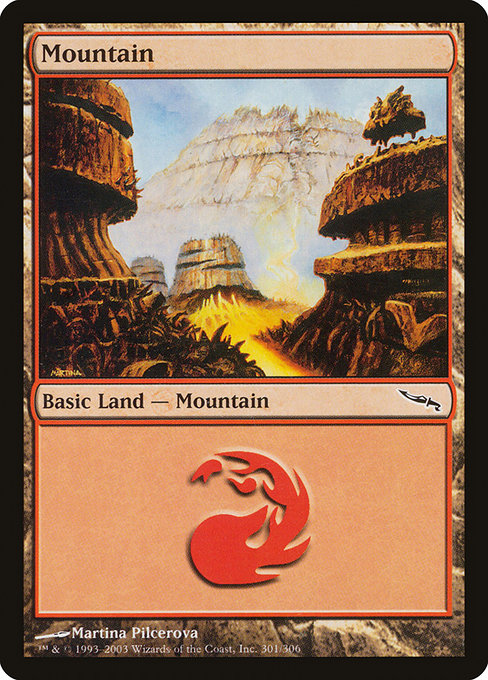 Mountain from Mirrodin