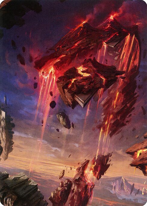 Mountain // Mountain from Zendikar Rising Art Series
