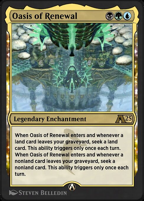 Oasis of Renewal highlighted card art