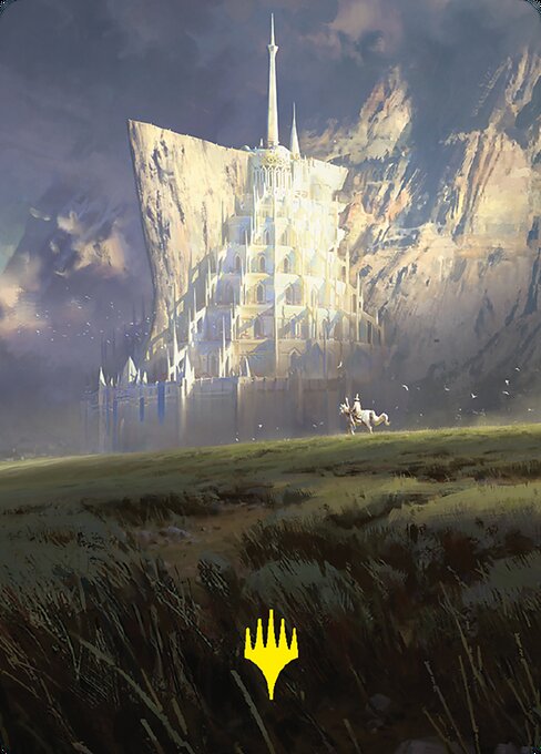 Minas Tirith // Minas Tirith from Tales of Middle-earth Art Series
