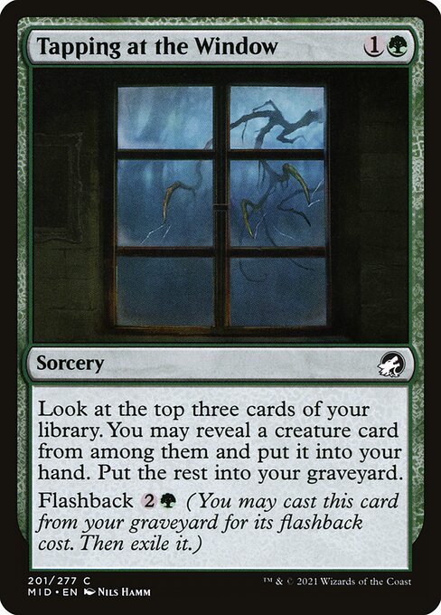 Tapping at the Window from Innistrad: Midnight Hunt