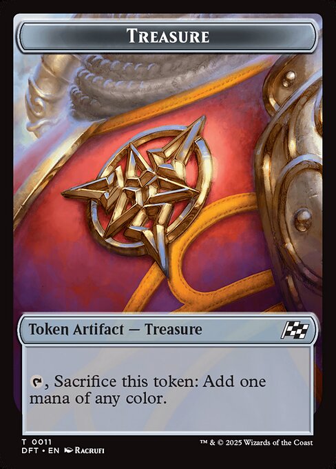 Treasure from Aetherdrift Tokens