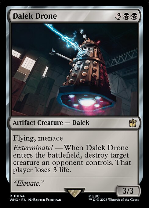 Dalek Drone from Doctor Who