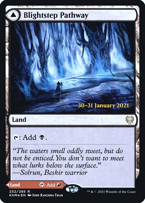 Blightstep Pathway // Searstep Pathway from Kaldheim Promos