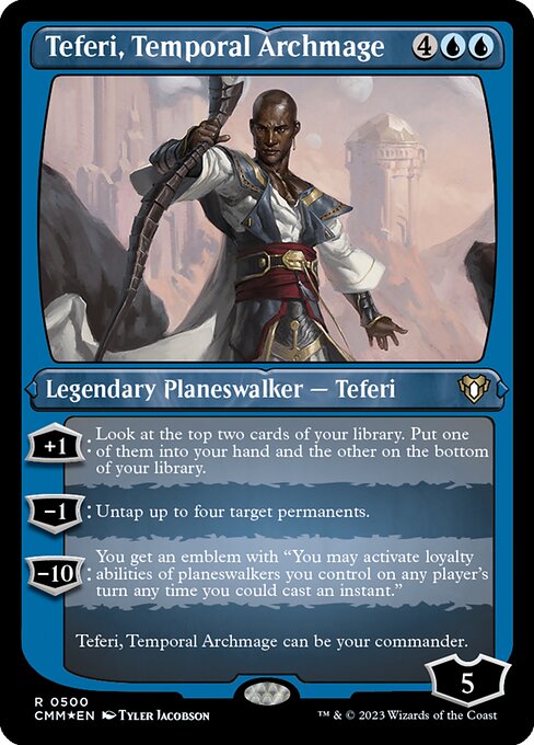 Teferi, Temporal Archmage from Commander Masters
