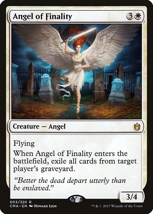 Angel of Finality from Commander Anthology