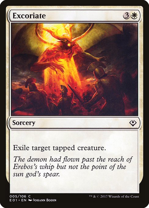 Excoriate from Archenemy: Nicol Bolas