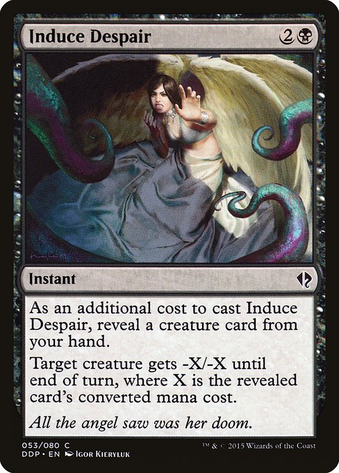 Induce Despair from Duel Decks: Zendikar vs. Eldrazi