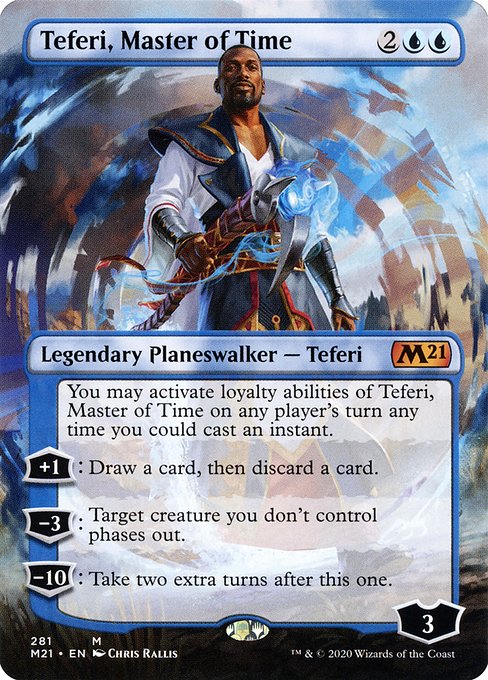Teferi, Master of Time from Core Set 2021