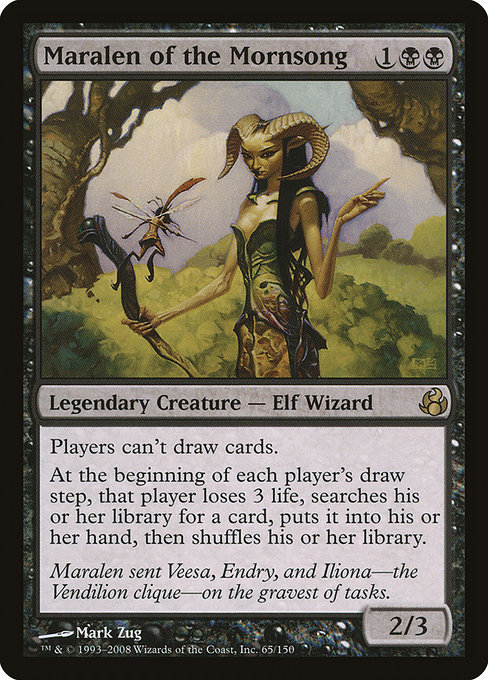 Maralen of the Mornsong highlighted card art