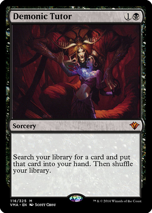 Demonic Tutor from Vintage Masters