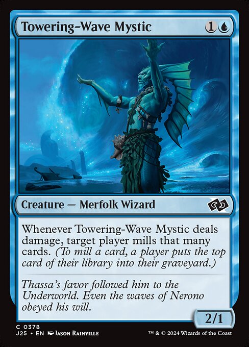 Towering-Wave Mystic highlighted card art