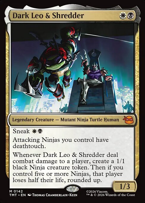 Dark Leo & Shredder from Teenage Mutant Ninja Turtles