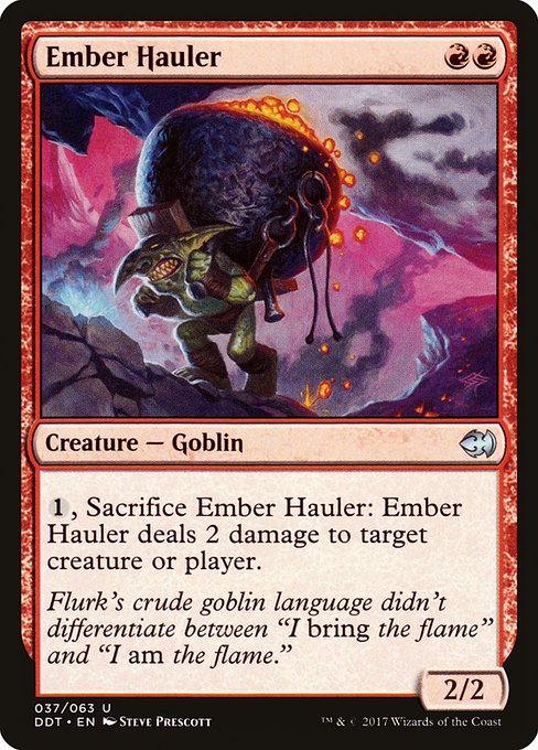 Ember Hauler from Duel Decks: Merfolk vs. Goblins