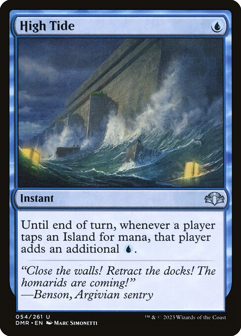 High Tide from Dominaria Remastered