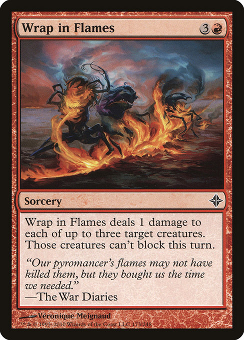 Wrap in Flames from Rise of the Eldrazi