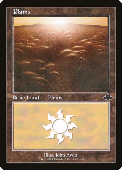 Plains from Dominaria Remastered