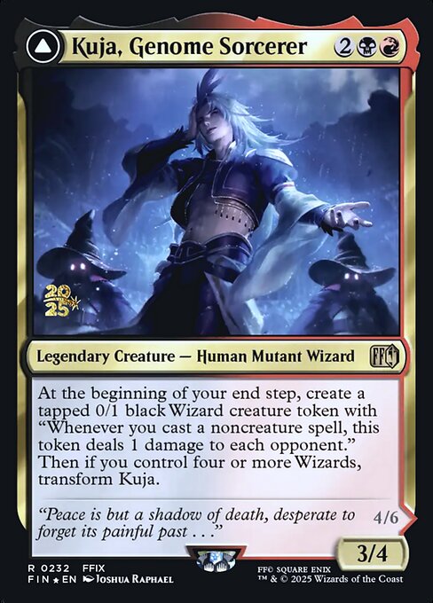 Kuja, Genome Sorcerer // Trance Kuja, Fate Defied from Final Fantasy Promos