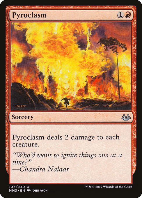 Pyroclasm from Modern Masters 2017