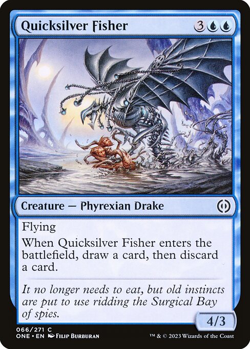 Quicksilver Fisher from Phyrexia: All Will Be One