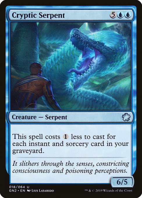 Cryptic Serpent from Game Night 2019