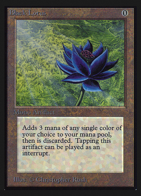 Black Lotus from Intl. Collectors' Edition