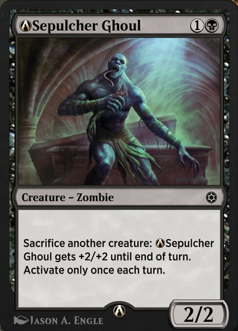 A-Sepulcher Ghoul highlighted card art