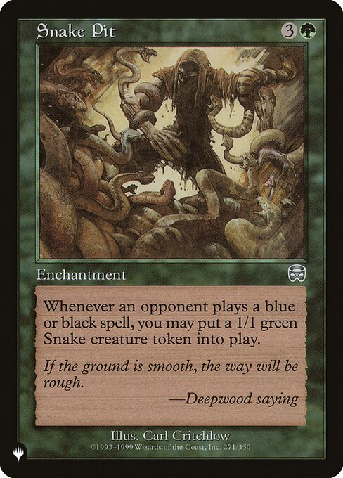 Snake Pit highlighted card art