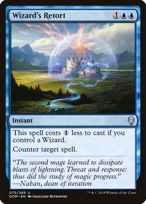 Wizard's Retort from Dominaria