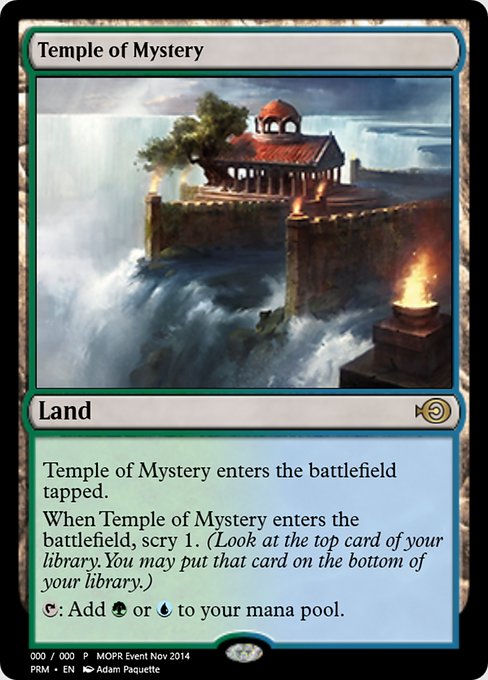 Temple of Mystery from Magic Online Promos