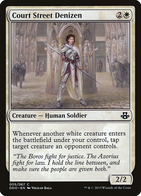 Court Street Denizen from Duel Decks: Elspeth vs. Kiora