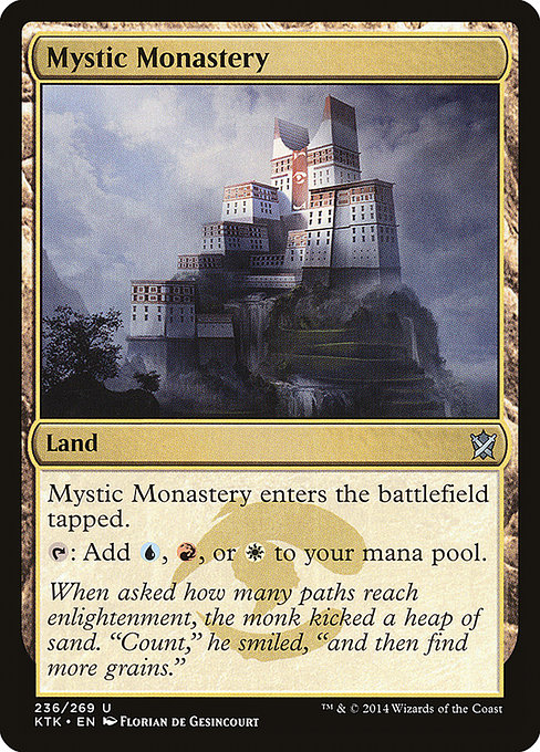 Mystic Monastery from Khans of Tarkir