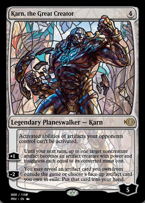 Karn, the Great Creator from Magic Online Promos