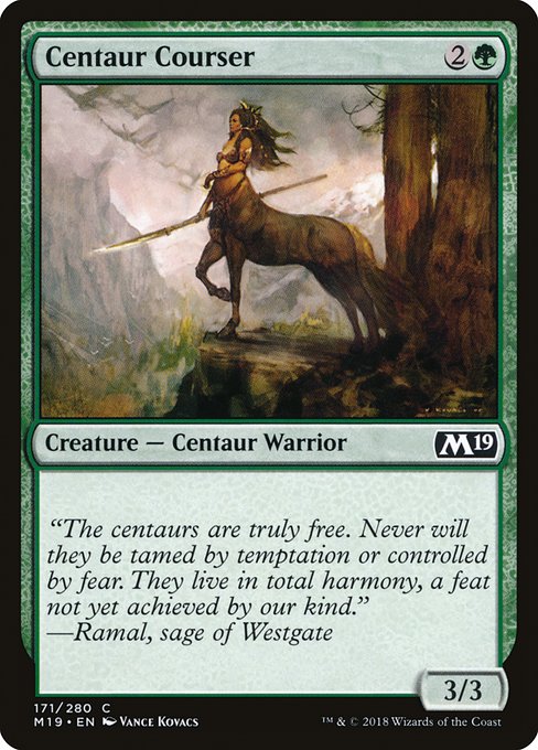 Centaur Courser from Core Set 2019