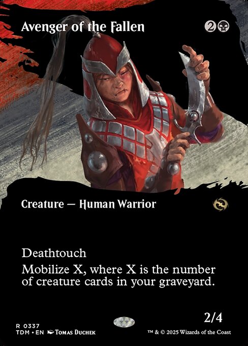 Avenger of the Fallen from Tarkir: Dragonstorm