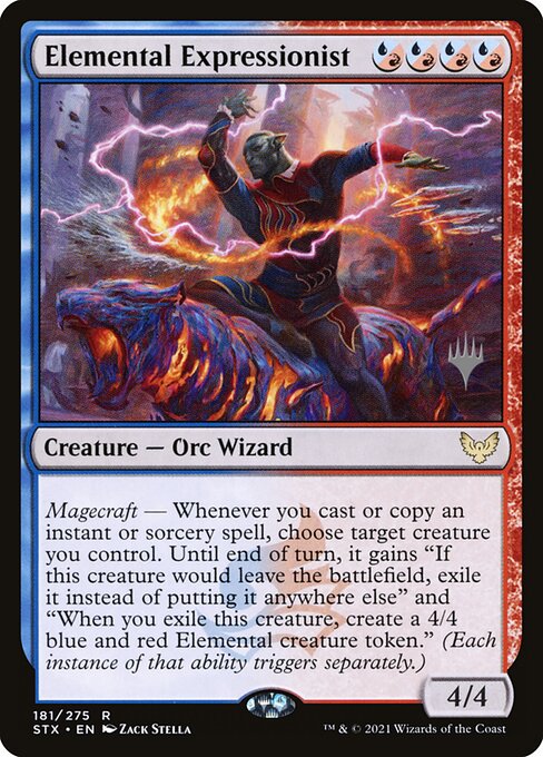Elemental Expressionist from Strixhaven: School of Mages Promos